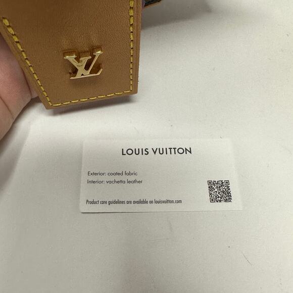 Louis Vuitton Monogram Canvas Boite Chapeau Biscuit Round Bag Brown One Size - Picture 8 of 10